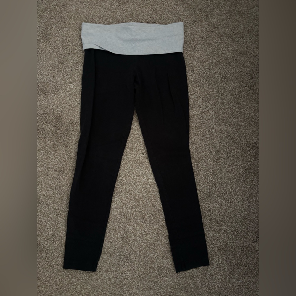 Victoria's Secret Black and Gray Leggings